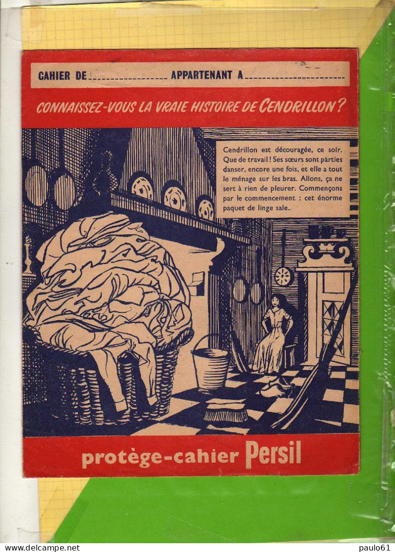 Protege Cahier : Persil Cendrion - Protège-cahiers