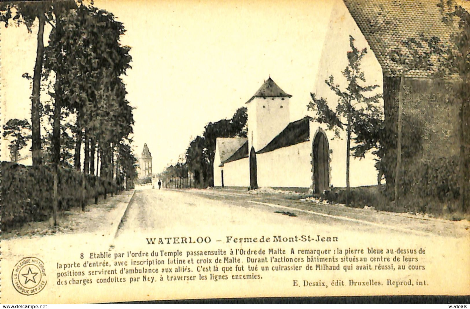 Belgique - Brabant Wallon - Waterloo - Ferme De Mont-St-Jean - Waterloo
