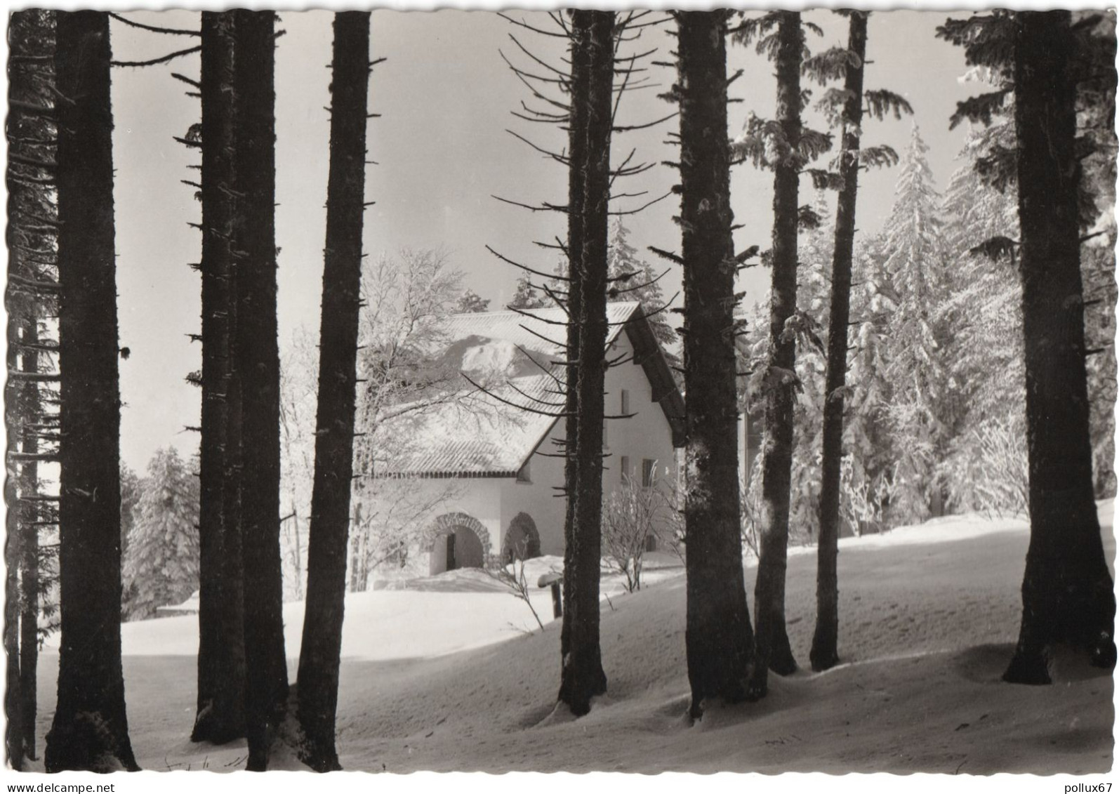 CPSM DE BOËGE  (HAUTE SAVOIE)  L'HÔTELLERIE NOTRE-DAME DES VOIRONS - Boëge