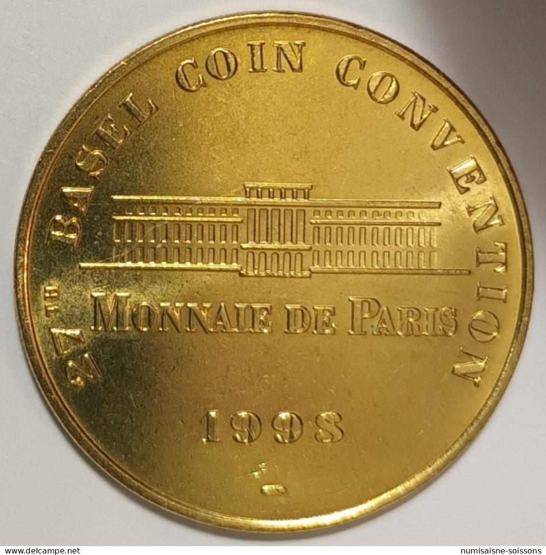 75 - PARIS - Coupe Du Monde De Football - Footix - 27EME BASEL COIN CONVENTION - MDP - 1998 - Non-datés