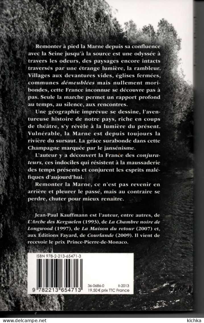 Remonter La Marne -Jean-Paul Kauffmann - Unclassified