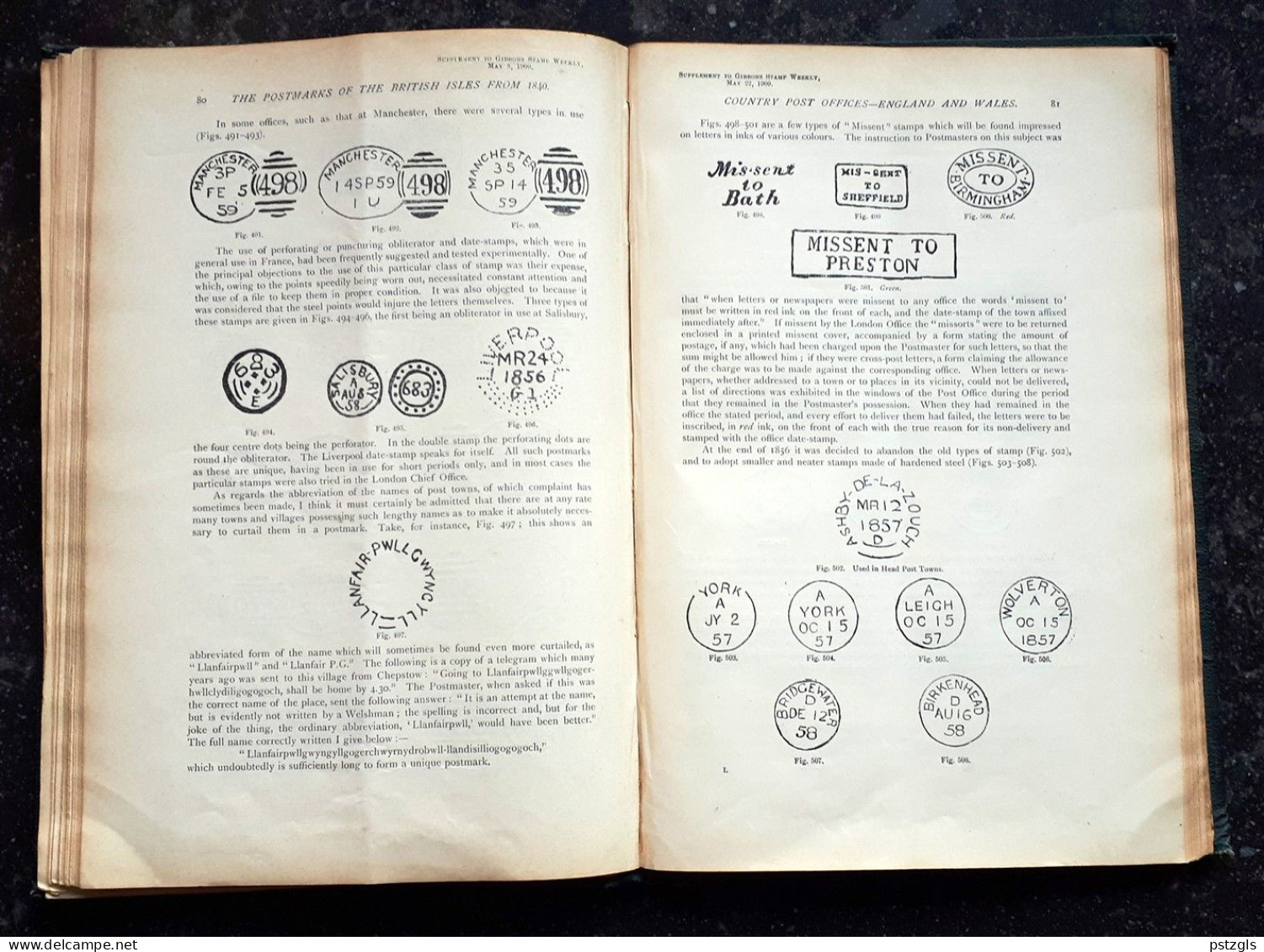 The History Of The Postmarks Of The British Isles From 1840 To 1876 - John G. Hendy - Stempel