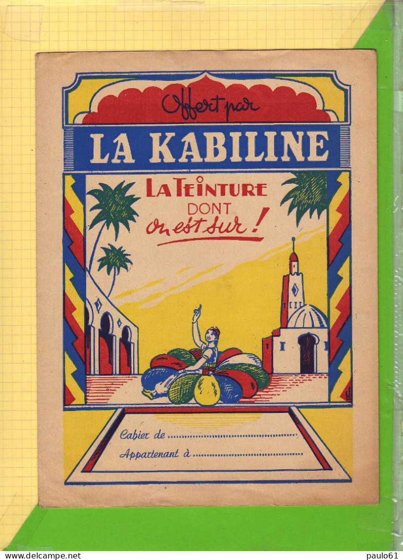 PROTEGE CAHIER : La KABILINE  La Teinture Dont On Est Sur - Book Covers