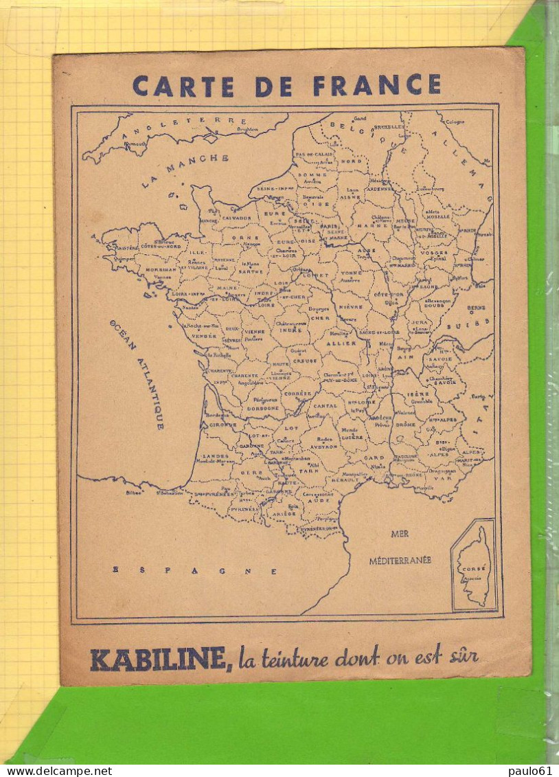 PROTEGE CAHIER : La KABILINE  La Teinture Dont On Est Sur - Coberturas De Libros