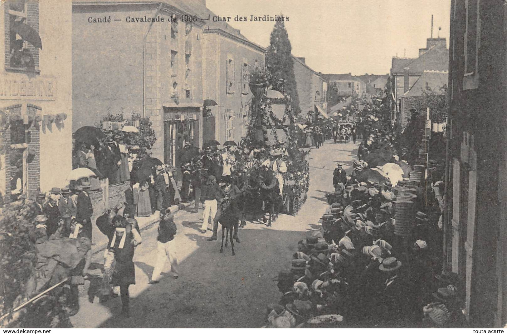 CPA  49  CANDE CAVALCADE DE 1906 CHAR DES JARDINIERS - Altri & Non Classificati