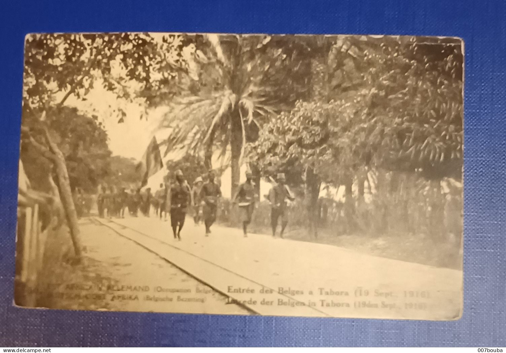 EP DE KIGOMA VERS BRUXELLES VIA BASOKO 1921 / ENTRÉE DES BELGES À TABORA - Storia Postale