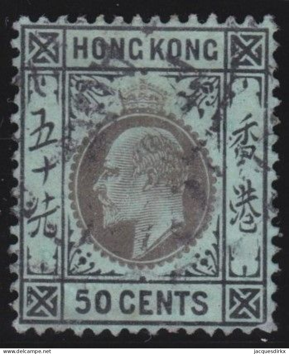 Hong Kong        .   SG    .  98     .   Wmk  Multiple Crown  CA      .    O      .   Cancelled - Used Stamps
