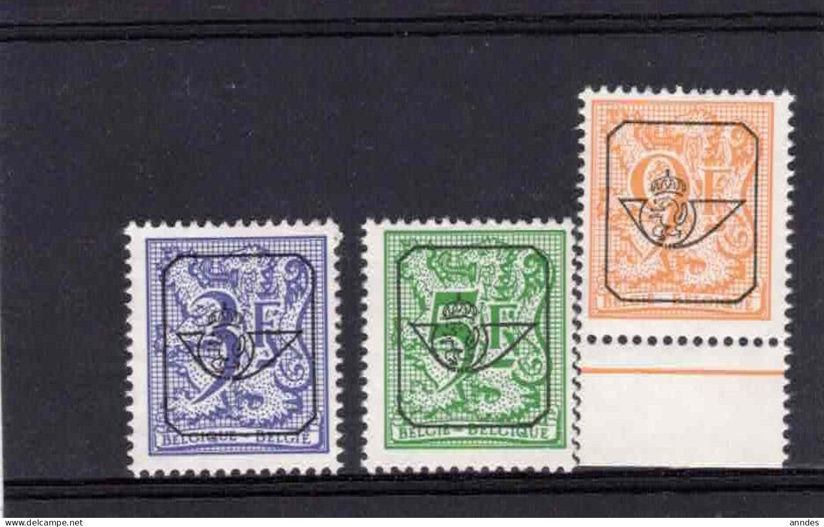 Pre  Nrs 804 P5 /814 Op Epacar Papier Zeer Mooi  Xxx Spotprijs - Typografisch 1967-85 (Leeuw Met Banderole)