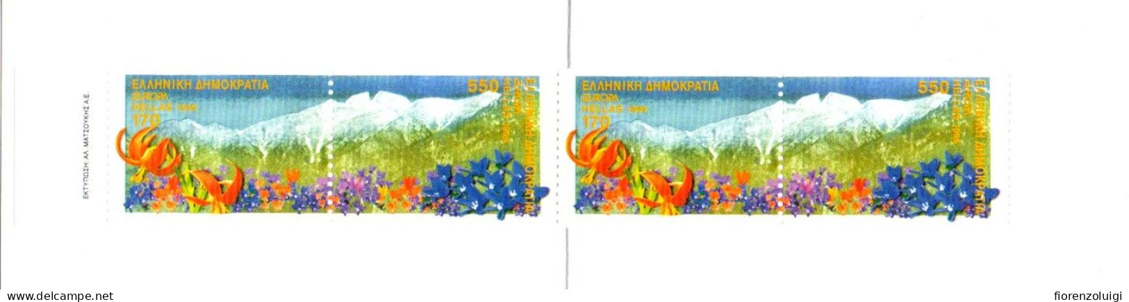 EUROPA CEPT 1999 GIRO COMPLETO LIBRETTI / BOOKLETS MNH**