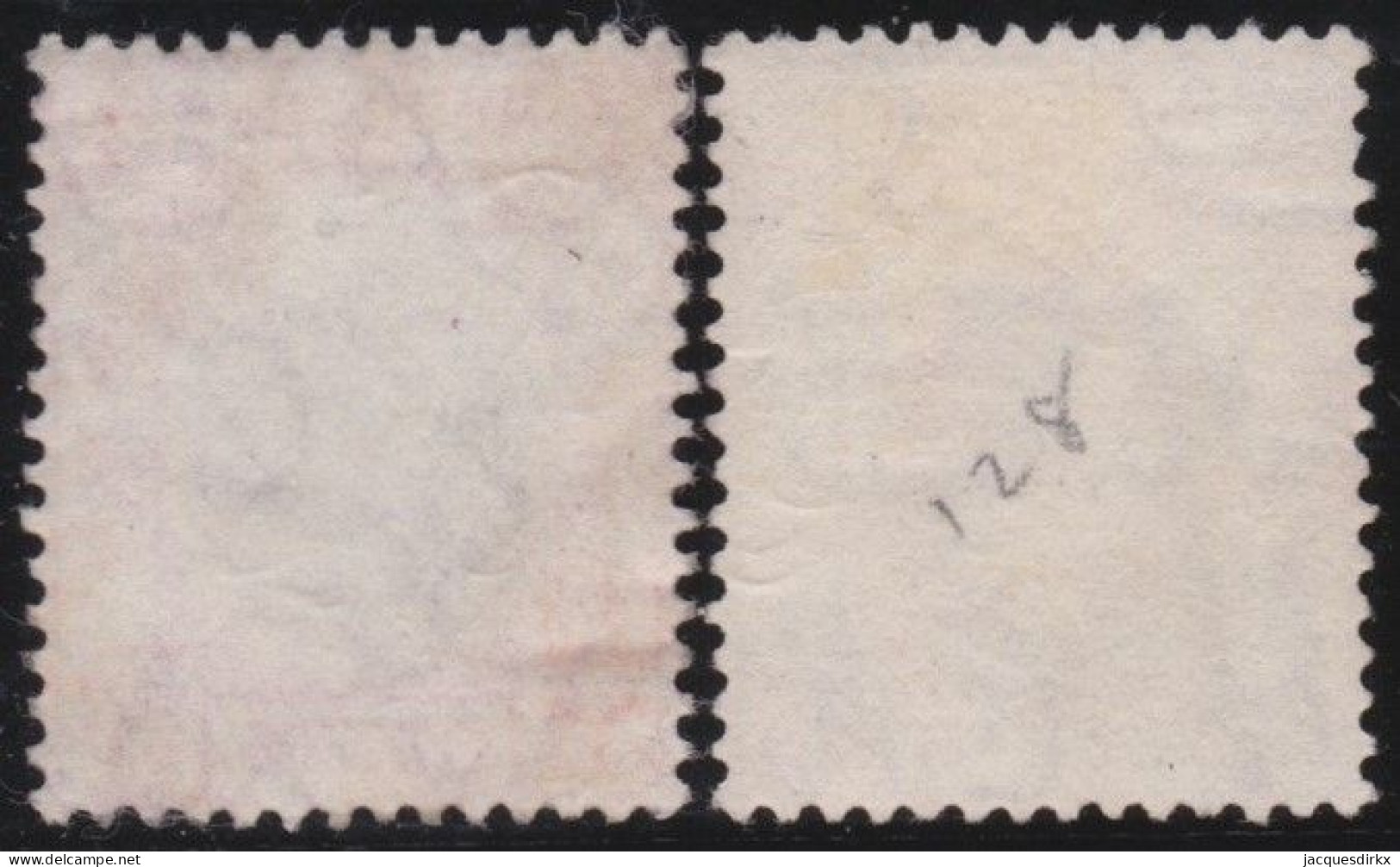 Hong Kong        .   SG    .  108/109  (2 Scans)     .   Wmk  Multiple Crown  CA      .    O      .   Cancelled - Used Stamps