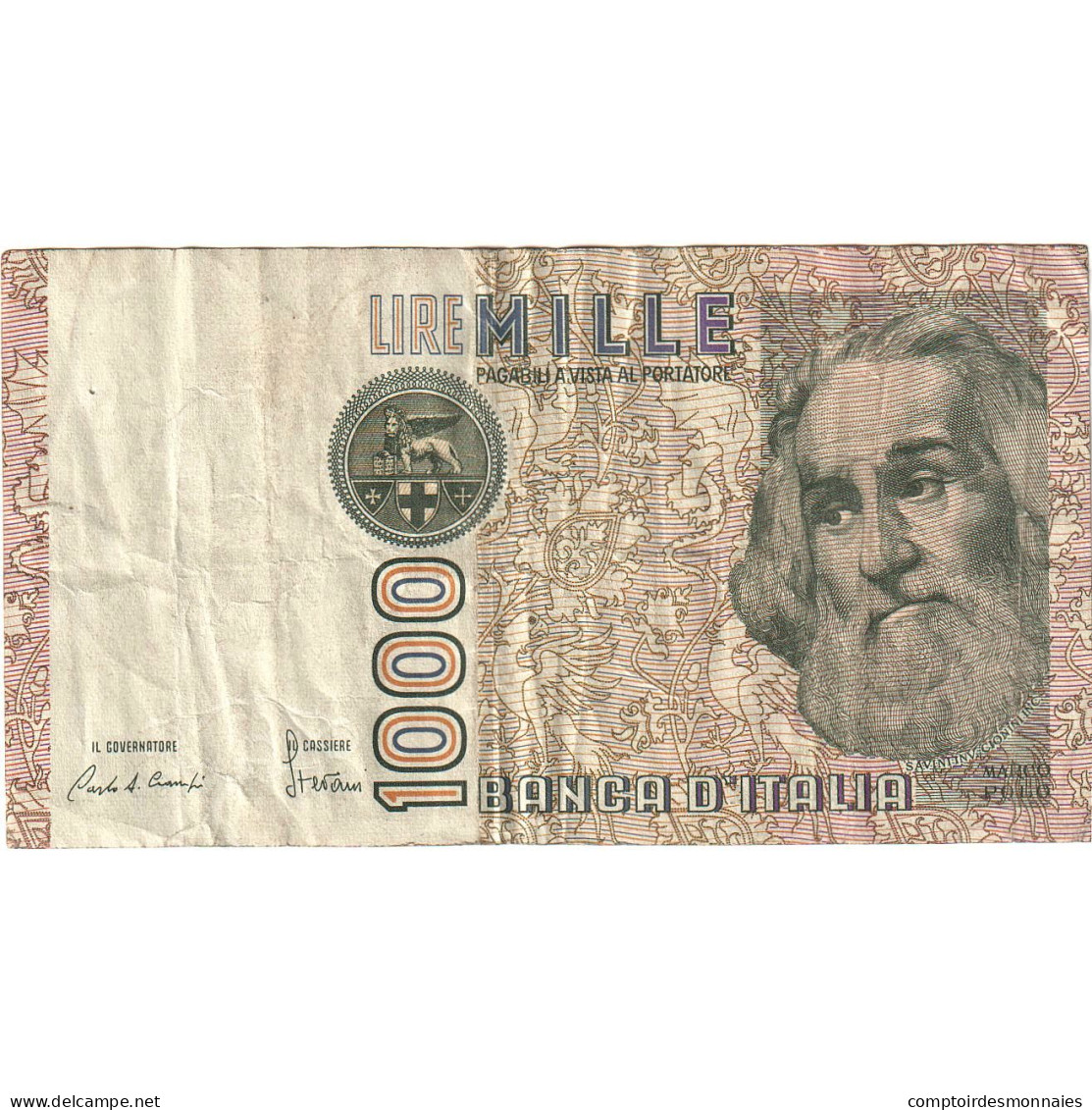 Italie, 1000 Lire, 1982, 1982-06-01, KM:109b, TTB - 2000 Liras