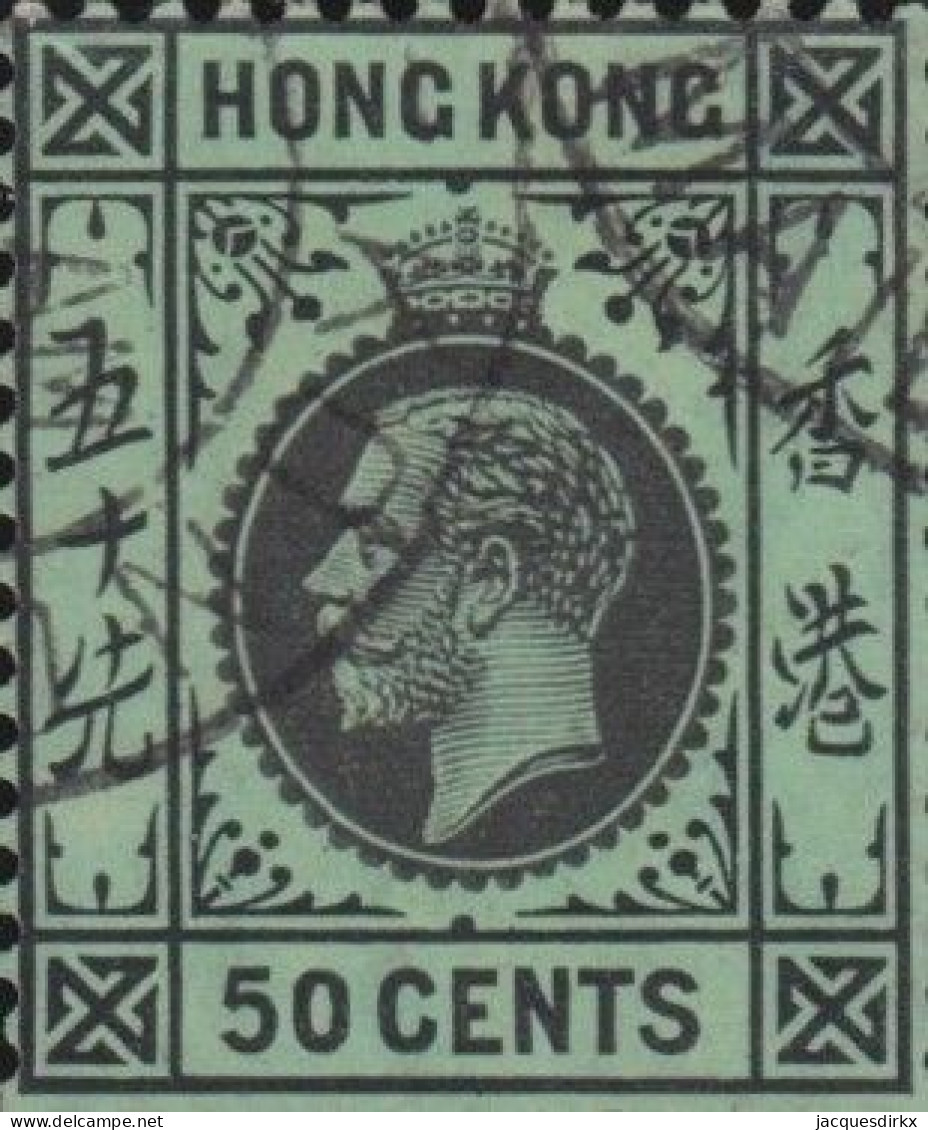 Hong Kong        .   SG    .  111c     .   Wmk  Multiple Crown  CA      .    O      .   Cancelled - Usati