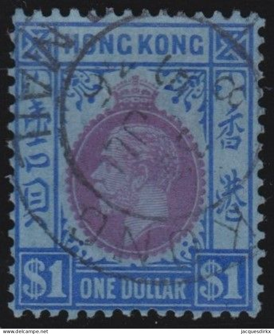 Hong Kong        .   SG    .  112     .   Wmk  Multiple Crown  CA      .    O      .   Cancelled - Used Stamps