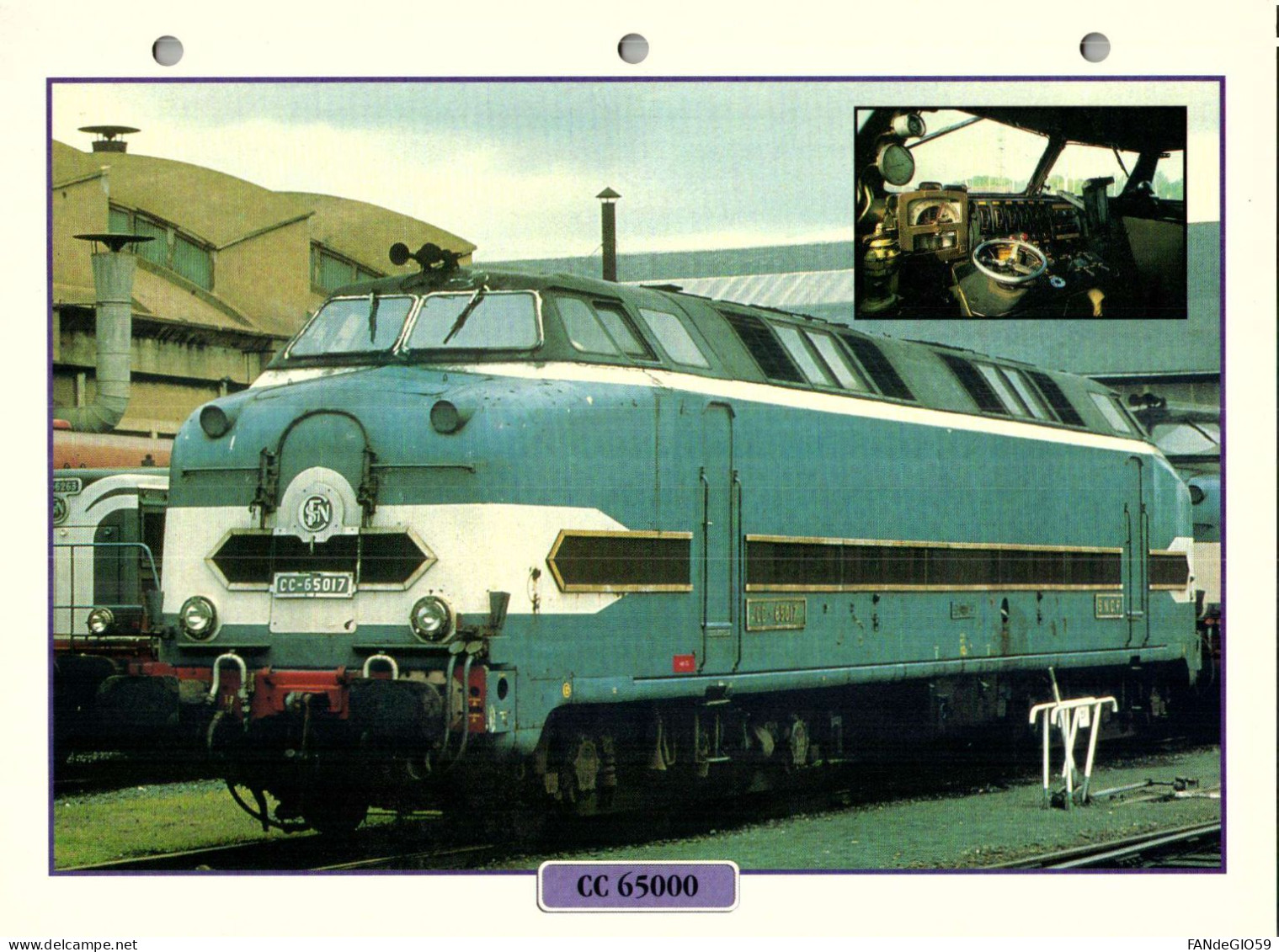 Fiches Illustrées    TRAIN  / ATLAS    / 3 PHOTO - Andere & Zonder Classificatie