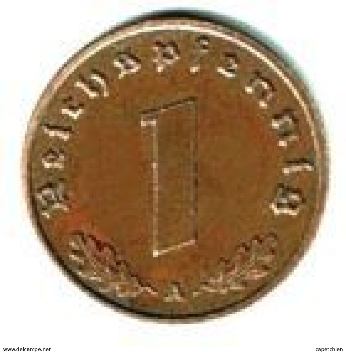 ALLEMAGNE / 1 REICHSPFENNIG / 1938 A/ ETAT SUP / 1.93 G. - 1 Reichspfennig