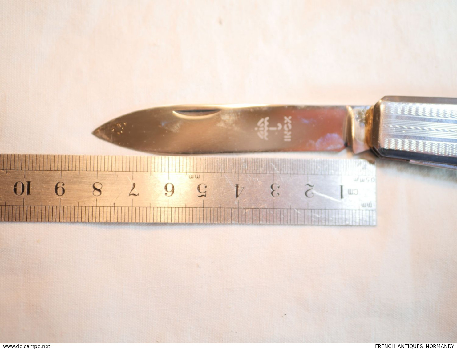 Authentique couteau de poche 6 fonctions Thiernois pliant "Parapluie à l'Epreuve" type 100mm
