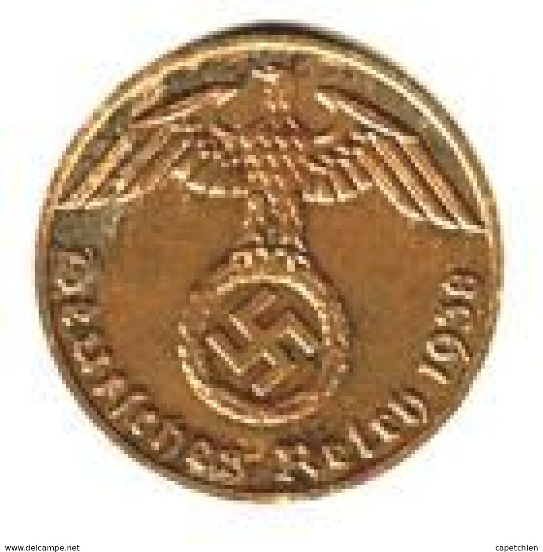 ALLEMAGNE / 1 REICHSPFENNIG / 1938 F / ETAT SUP / 1.90 G. - 1 Reichspfennig