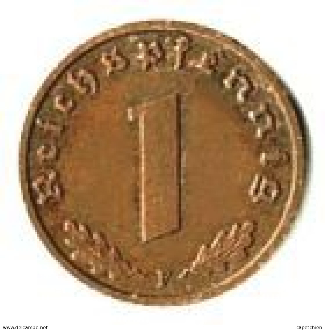 ALLEMAGNE / 1 REICHSPFENNIG / 1938 F / ETAT SUP / 1.90 G. - 1 Reichspfennig