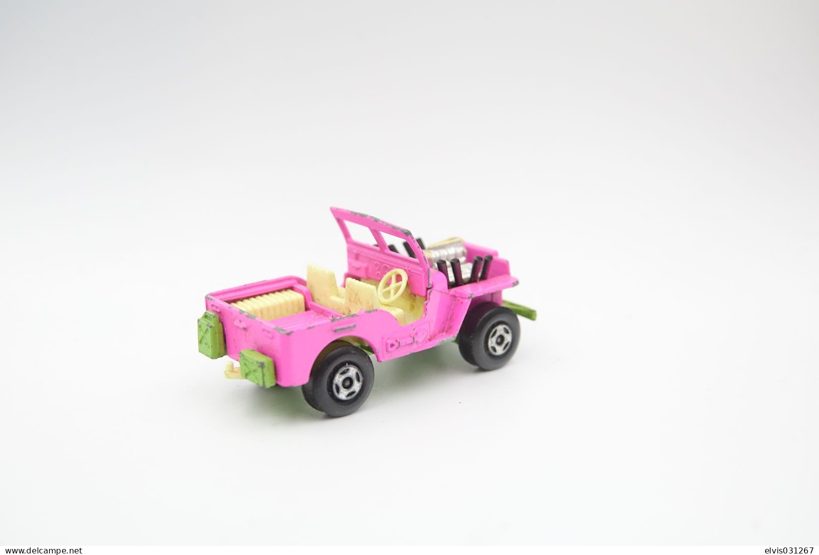 Matchbox Lesney MB2-B1 Jeep Hot Rod, Issued 1971, Scale : 1/64 - Lesney