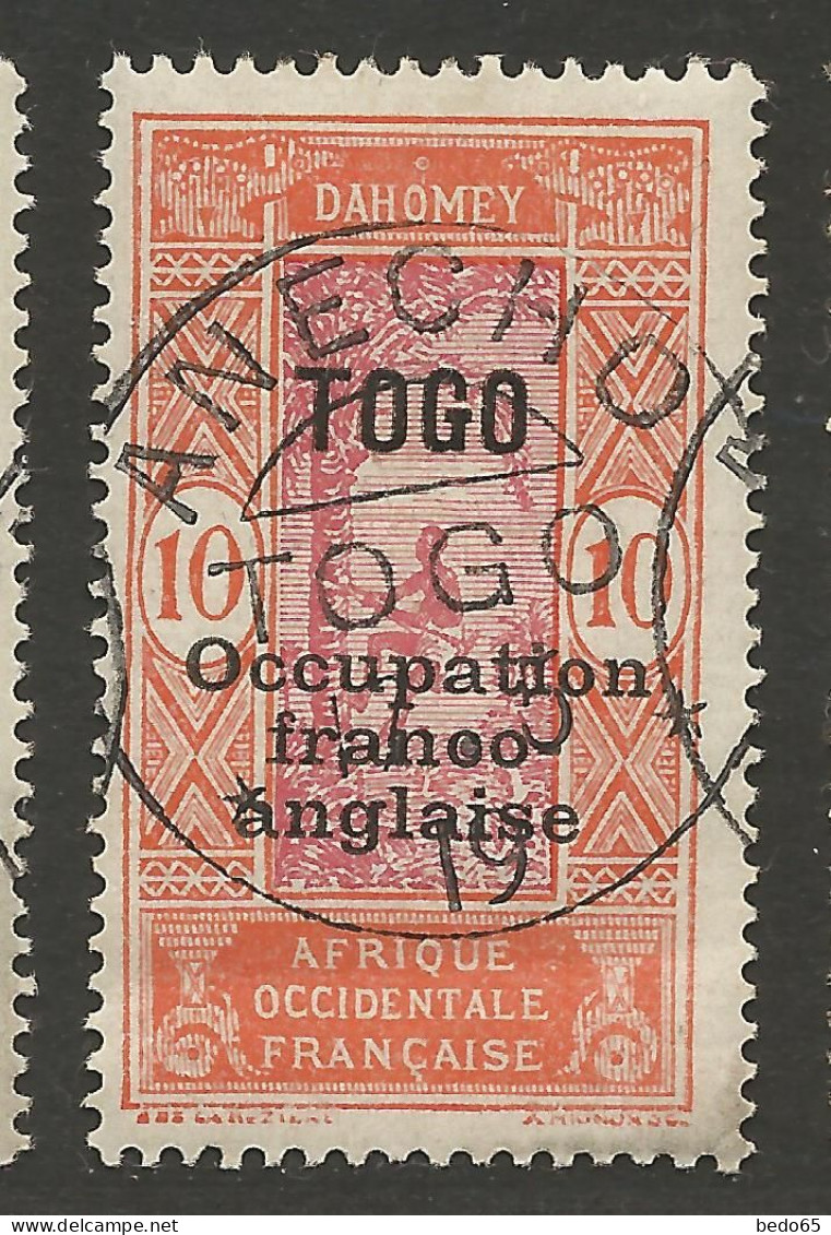 TOGO N° 88 CACHET ANECHO /  Used - Used Stamps