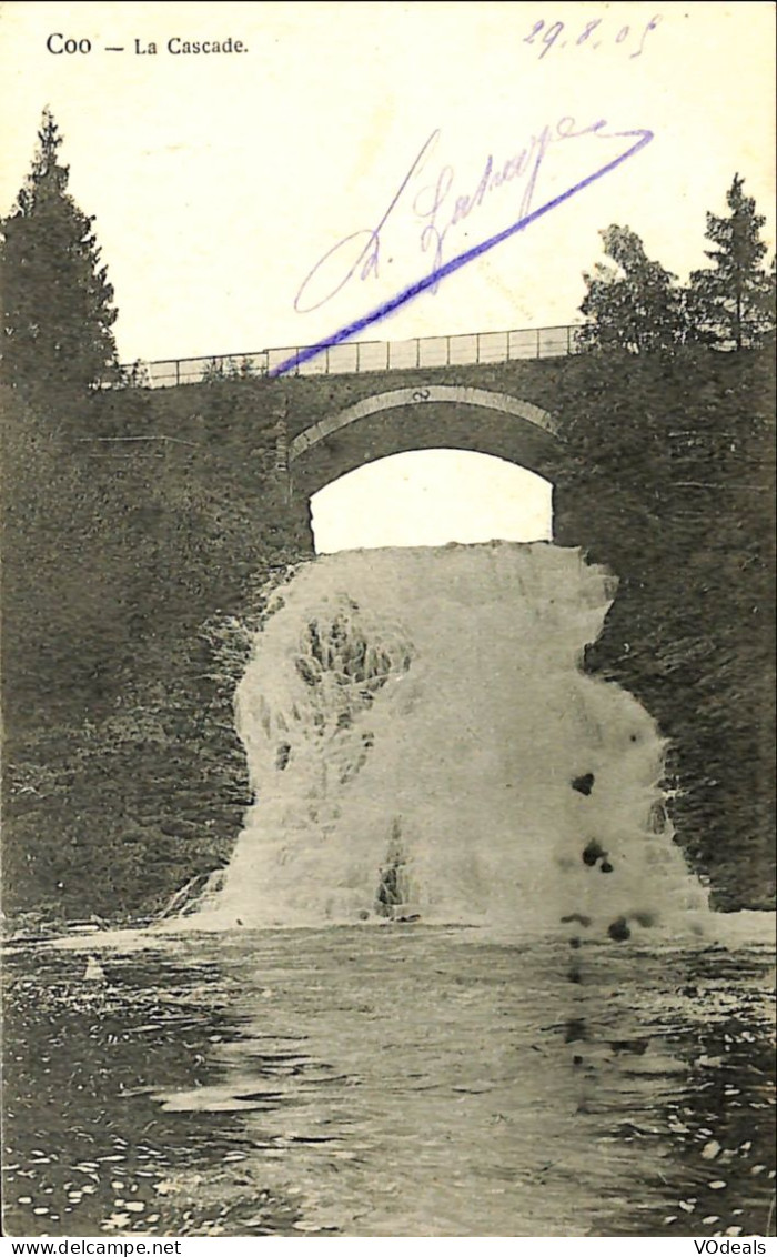 Belgique - Liège - Stavelot - Coo - La Cascade - Stavelot