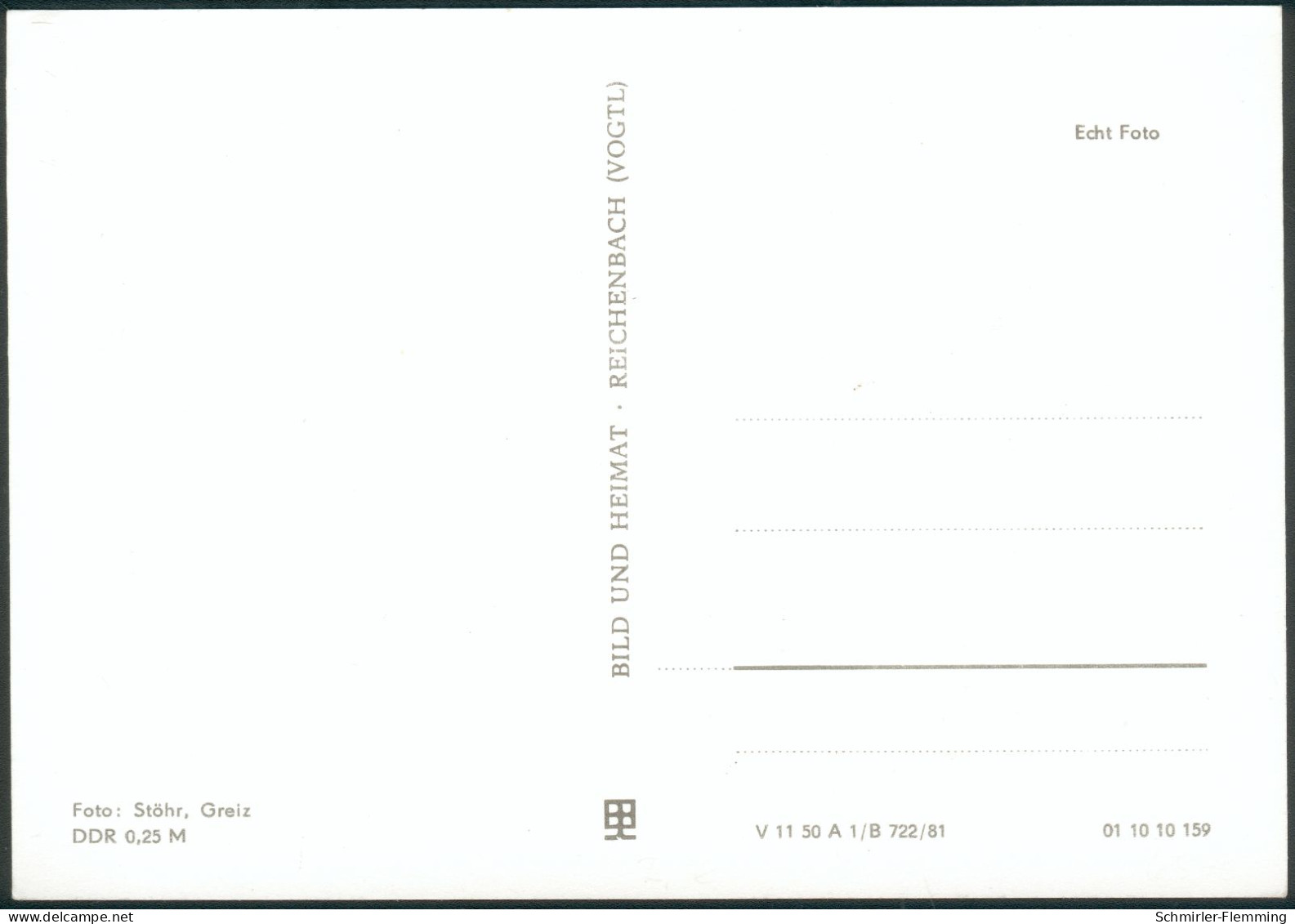 Postkarte Zeulenoda -Neubaugebiet Rötlein, S/w, 1981, Ungelaufen, I/II - Zeulenroda
