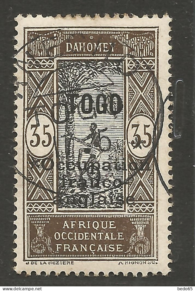 TOGO N° 93 Papier Couché CACHET ANECHO /  Used - Gebraucht