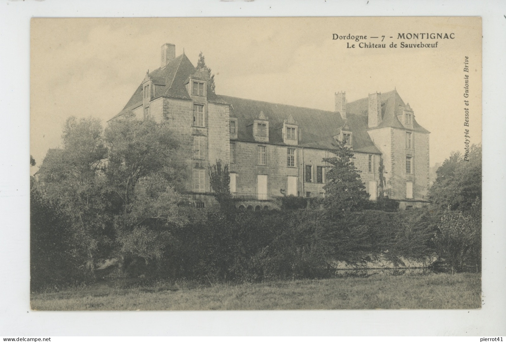 MONTIGNAC SUR VEZERE - Le Château De SAUVEBOEUF - Montignac-sur-Vézère