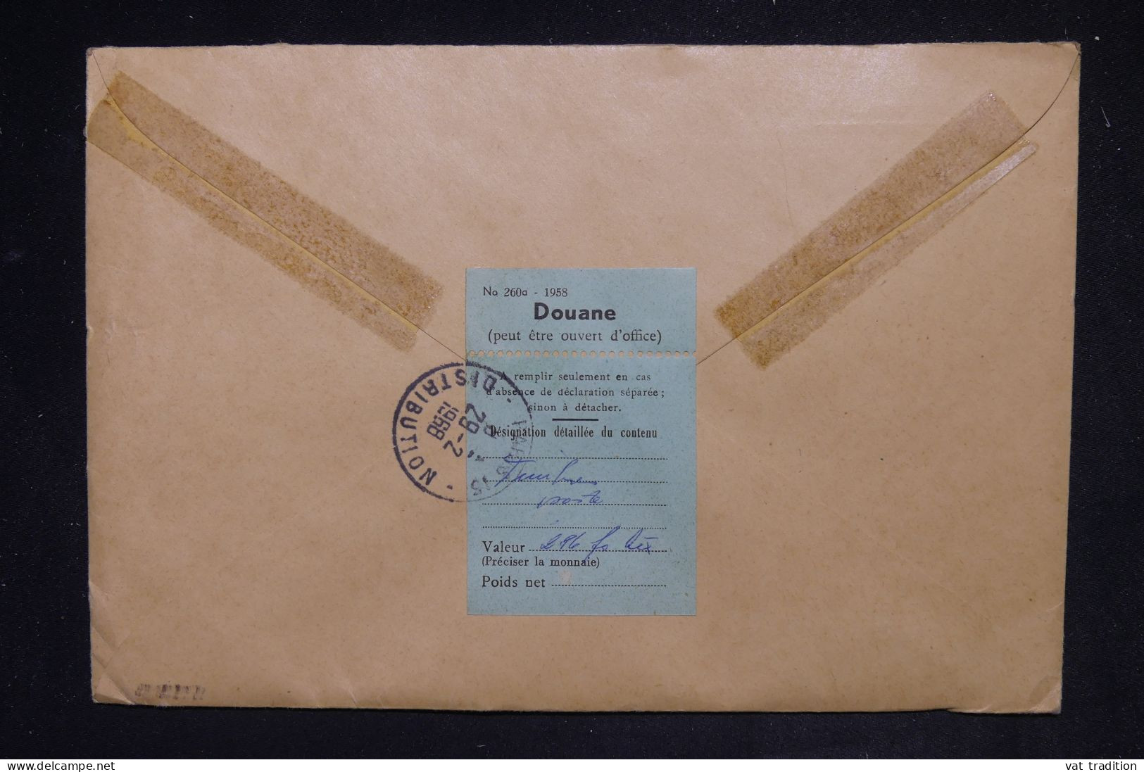 LUXEMBOURG - Enveloppe En Recommandé De Luxembourg Pour Paris En 1968 - L 149778 - Storia Postale