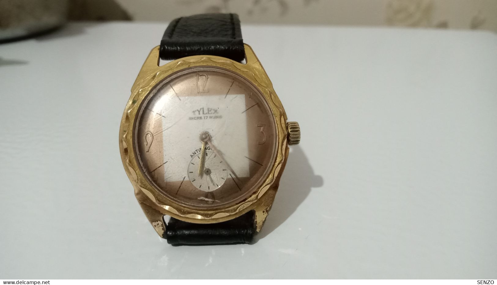 MONTRE MÉCANIQUE TYLEX EN MARCHE - Relojes Ancianos