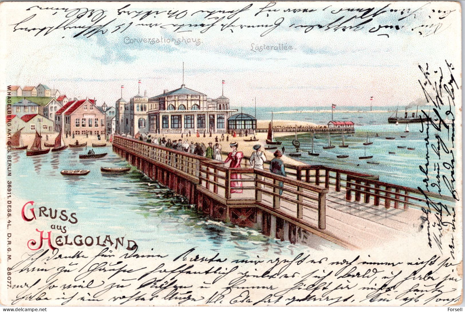 Gruss Aus Helgoland (Stempel: 1903) - Helgoland