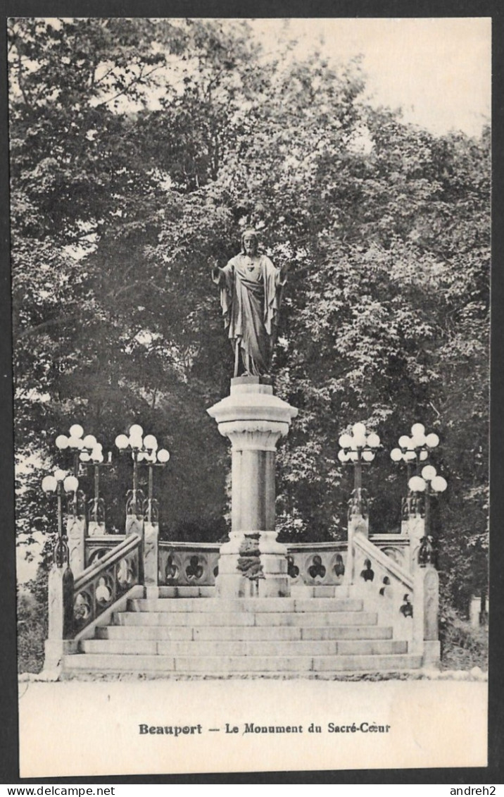 Beauport  Québec - C.P.A. Le Monument Du Sacré Coeur  De Beauport - Québec - Beauport