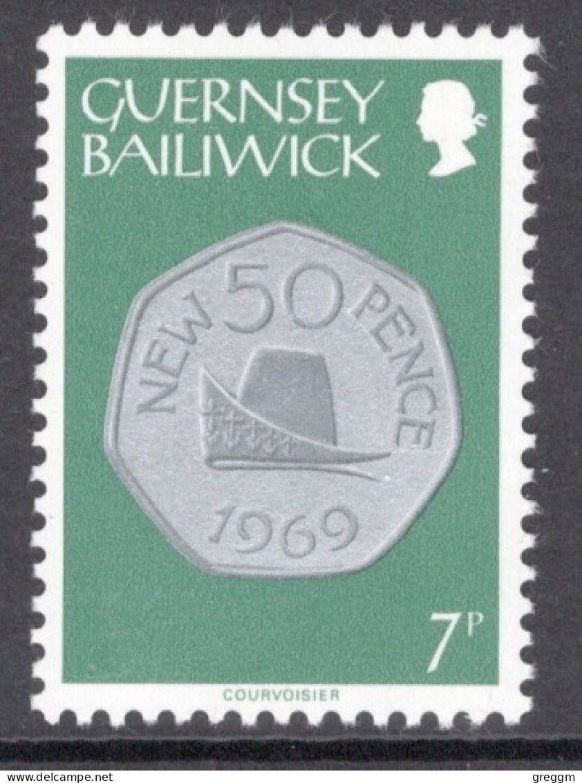 Guernsey 1979  Single Coin Stamp In Unmounted Mint - Guernsey