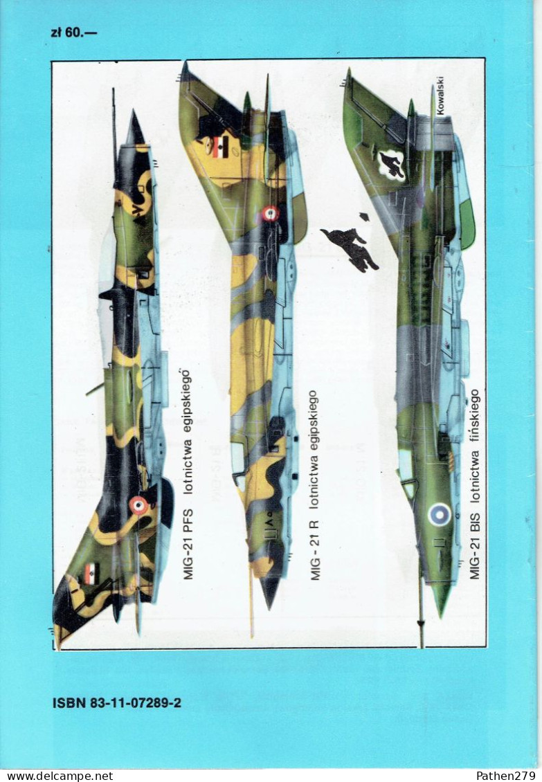 Typy Broni I Uzbrojenia N° 106 - Revue Polonaise D'armes Et Armements - Avion MiG-21 - 1986 - Aviation