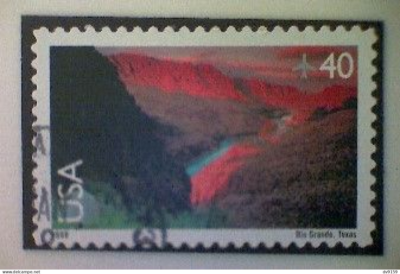 United States, Scott #C134, Used(o) Air Mail, 1999, Rio Grande Valley, 40¢ - Used Stamps