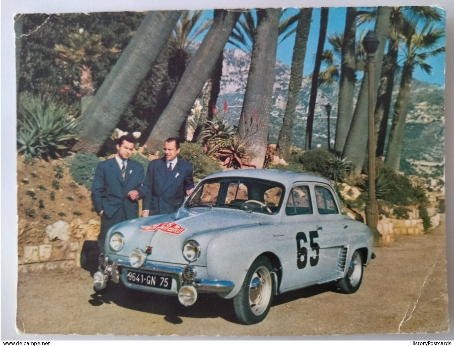 Rallye De Monte-Carlo, Renault Dauphine, Monraisse U. Feret, 1958 - Monte-Carlo