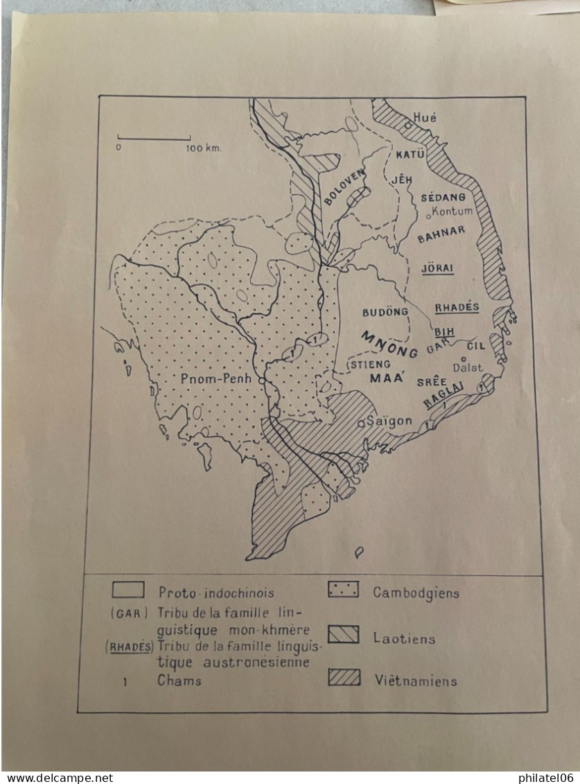 INDOCHINE  VIETNAM LAOS  13 CARTES EPOQUE COLONIALE  DIFFERENTS FORMATS