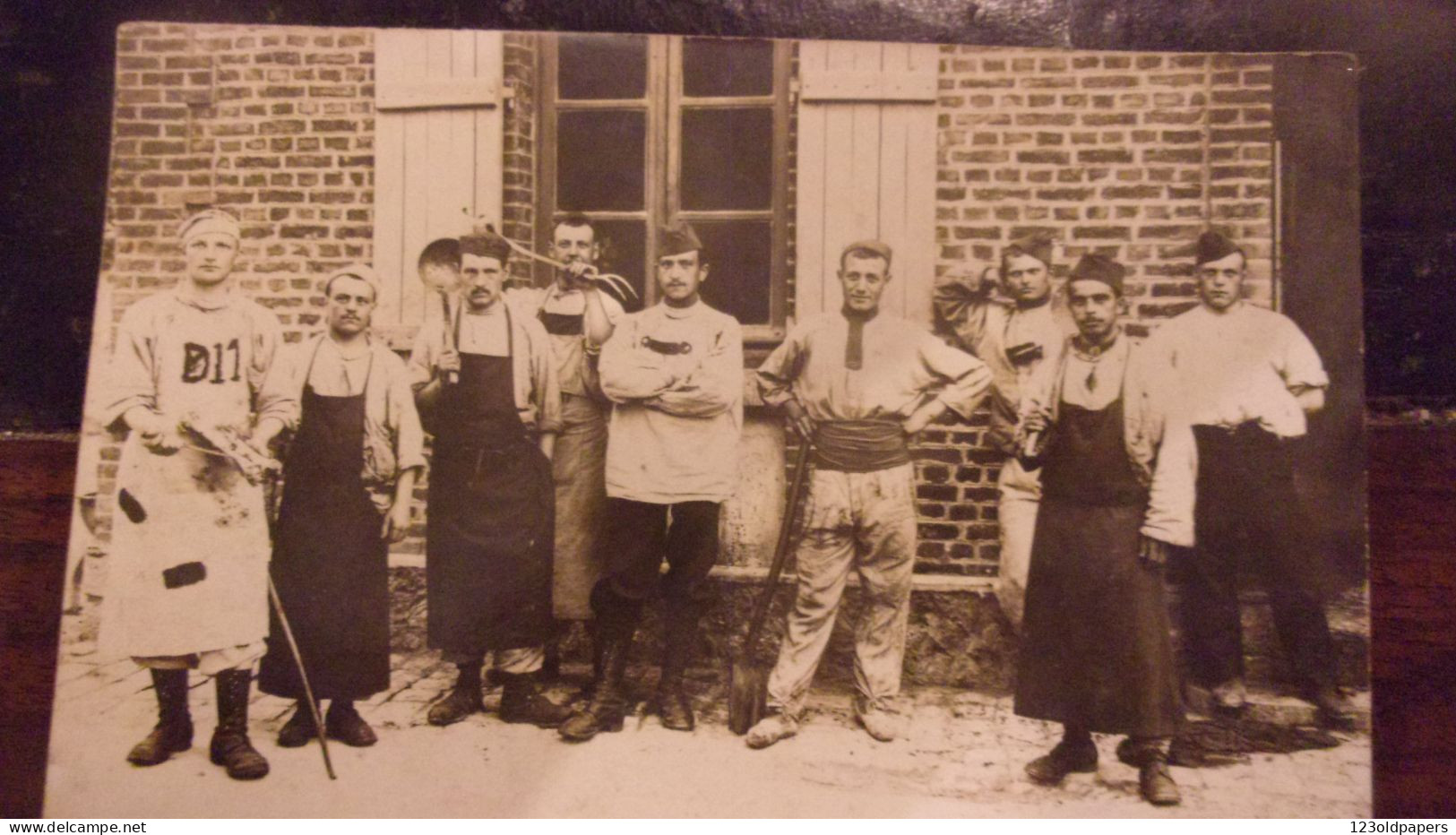 WWI GUERRE 1914   CARTE PHOTO SOLDAT  UNIFORME POILU - War 1914-18