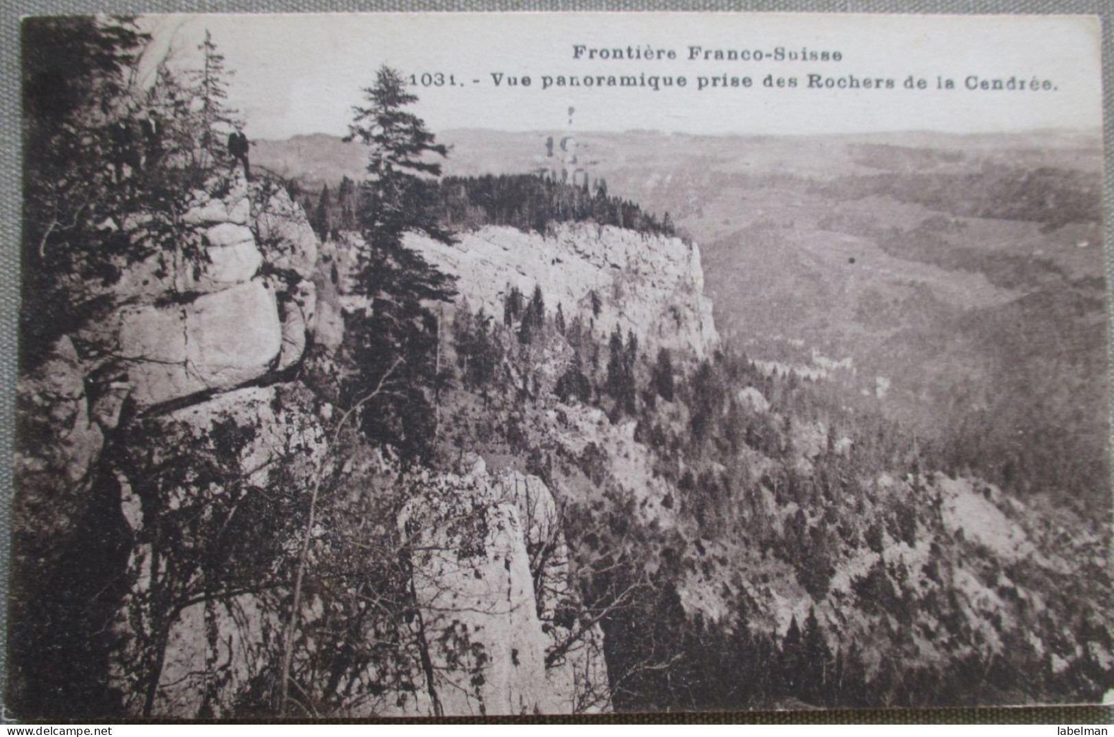 FRANCE BORDER LIMIT FRONTIERE FRANCO SUISSE CARTE POSTALE ANSICHTSKARTE POSTCARD CARD KARTE CARTOLINA POSTKARTE - Brumath