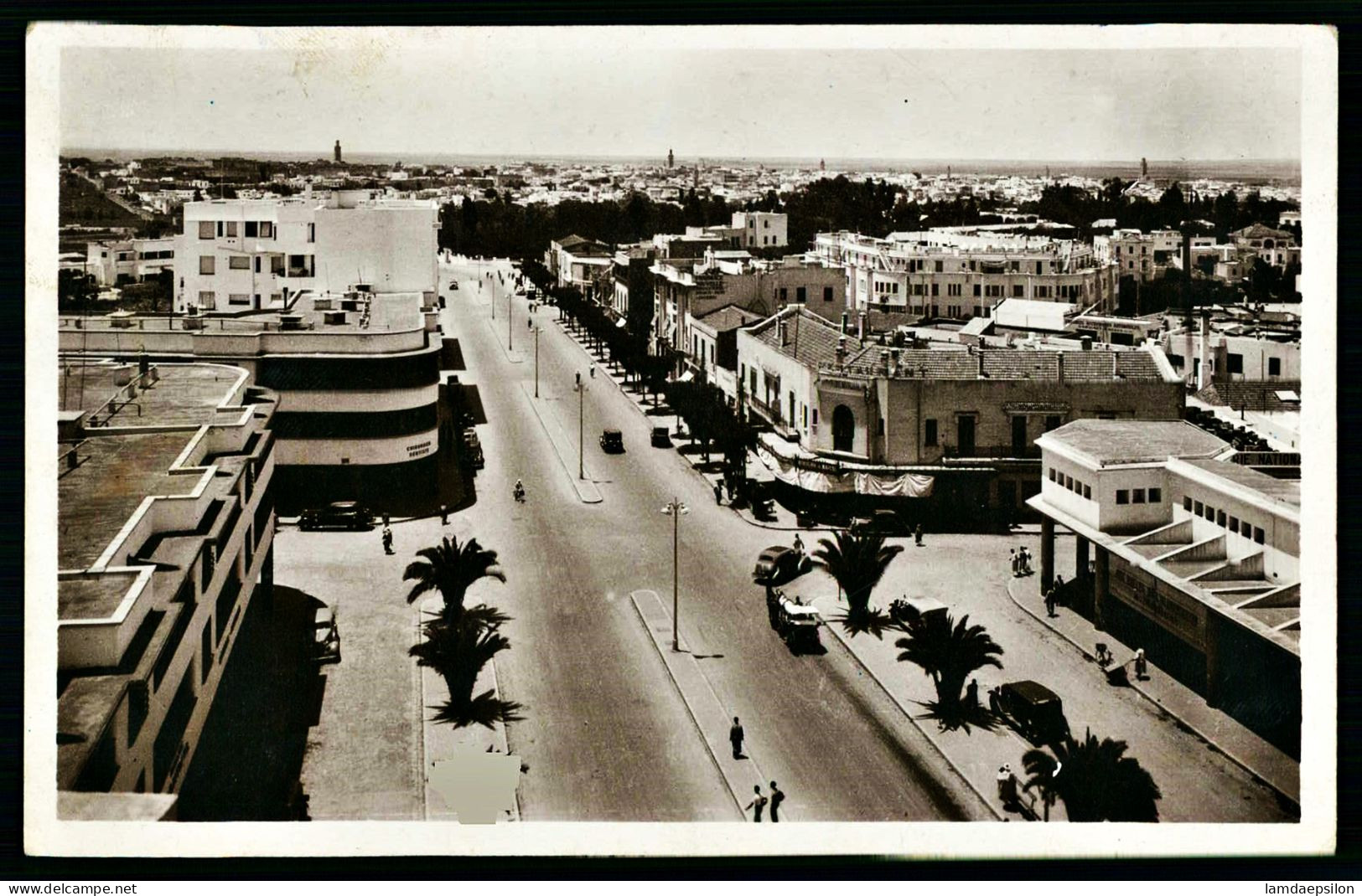 A67  MAROC CPA MEKNES - AVENUE MEZERGUES - Collezioni E Lotti