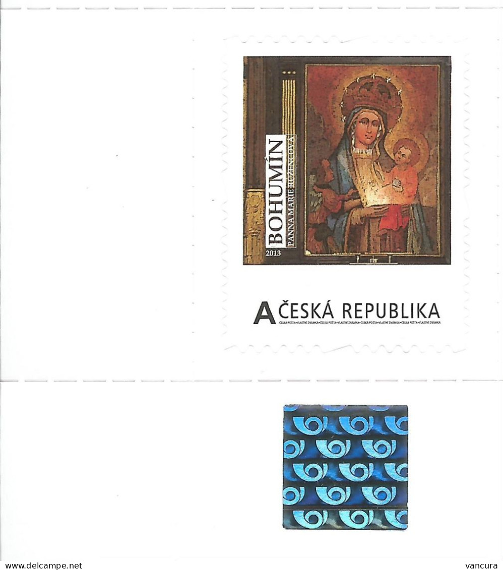 ** Czech Republic Private Design Stamp Rosary Madonna Of Bohumin (Oderberg) 2013 - Madonna