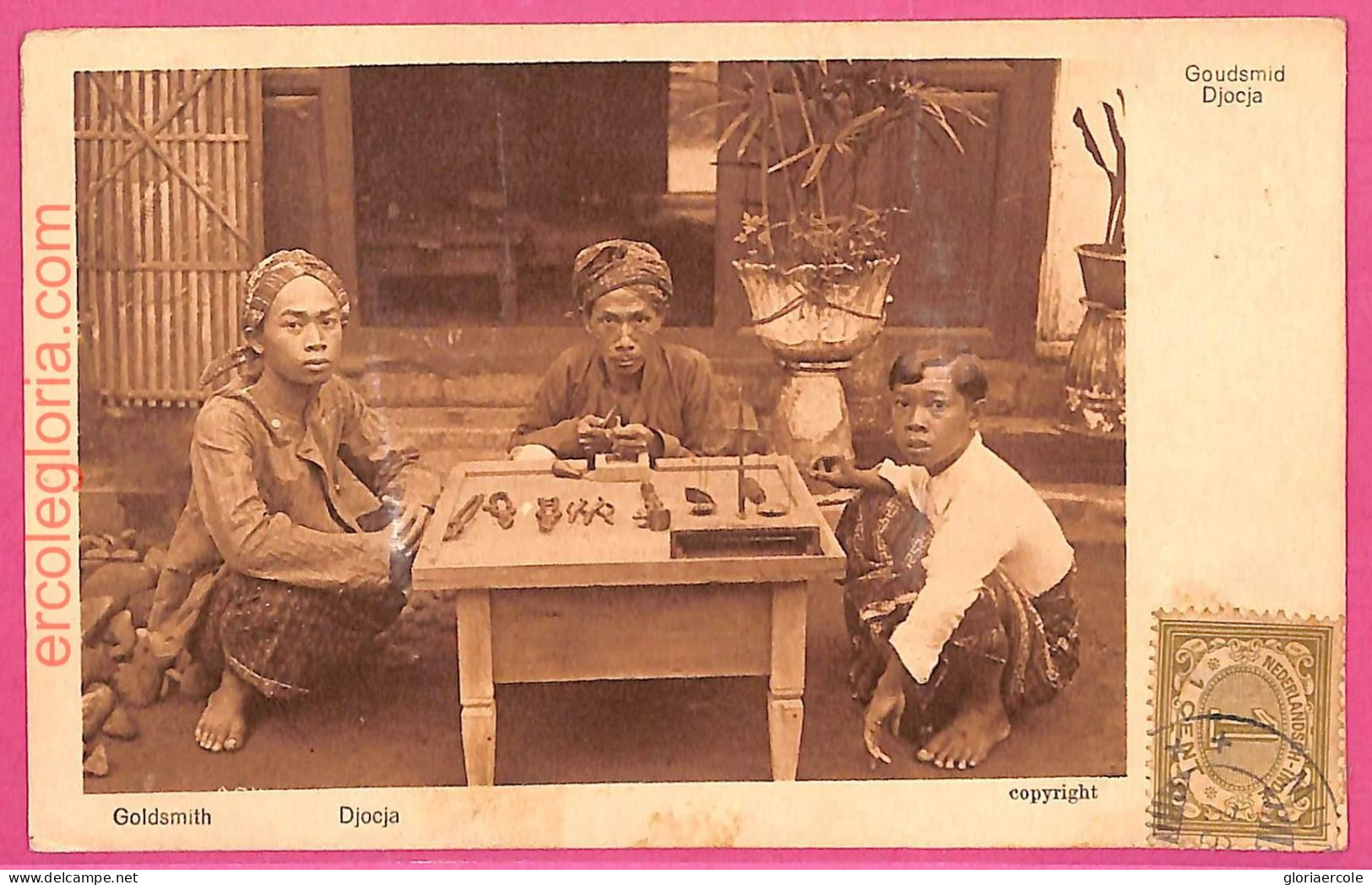 Af9013 - INDONESIA - Vintage POSTCARD - Ethnic - Azië