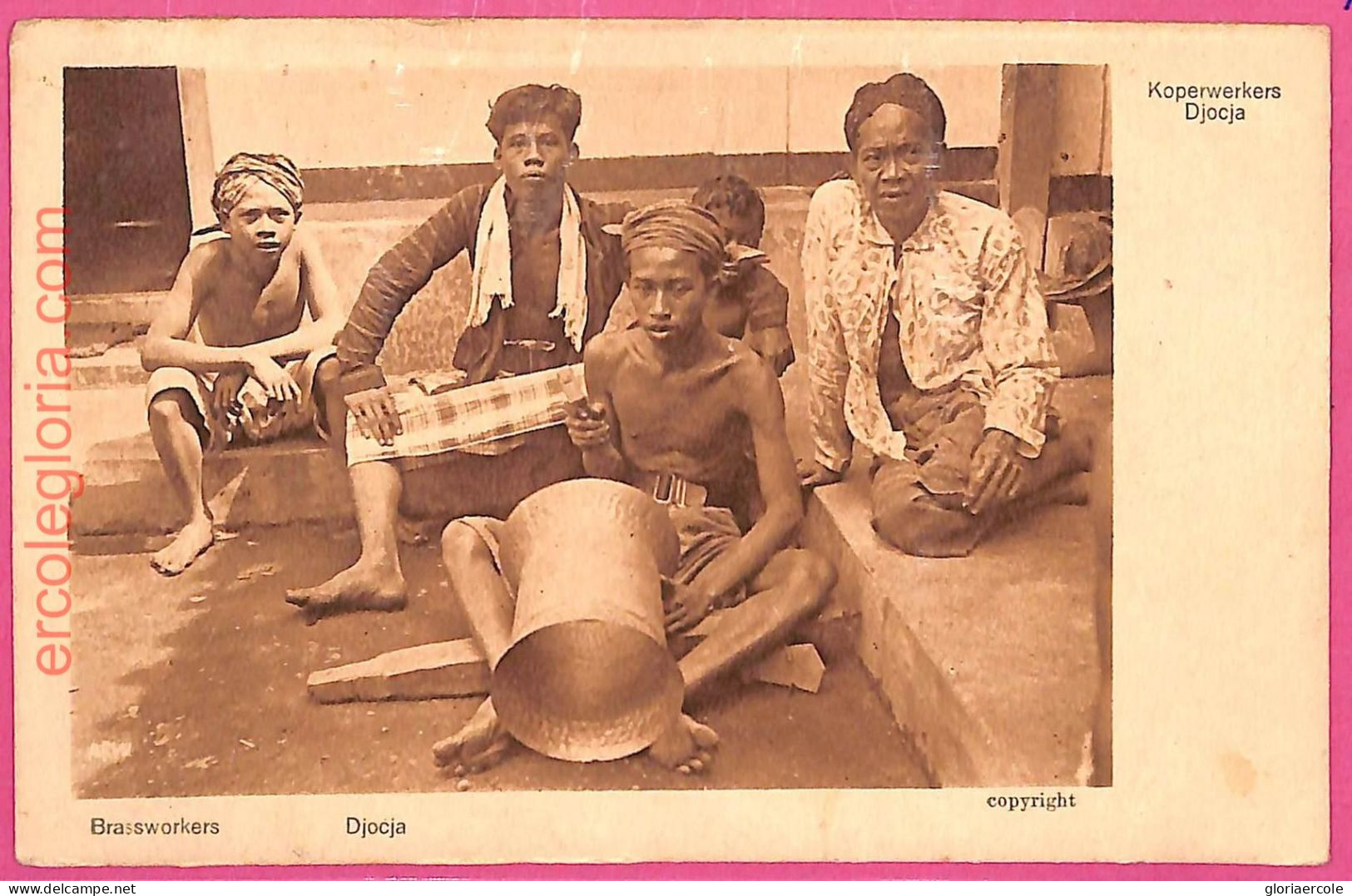 Af9014 - INDONESIA - Vintage POSTCARD - Ethnic - Asie