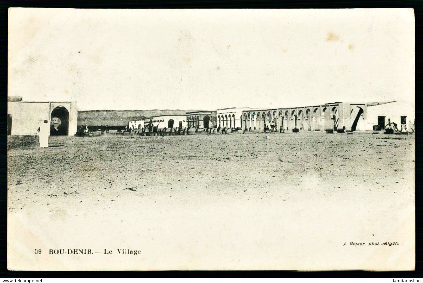 A67  MAROC CPA BOU-DENIB  - LE VILLAGE - Collections & Lots