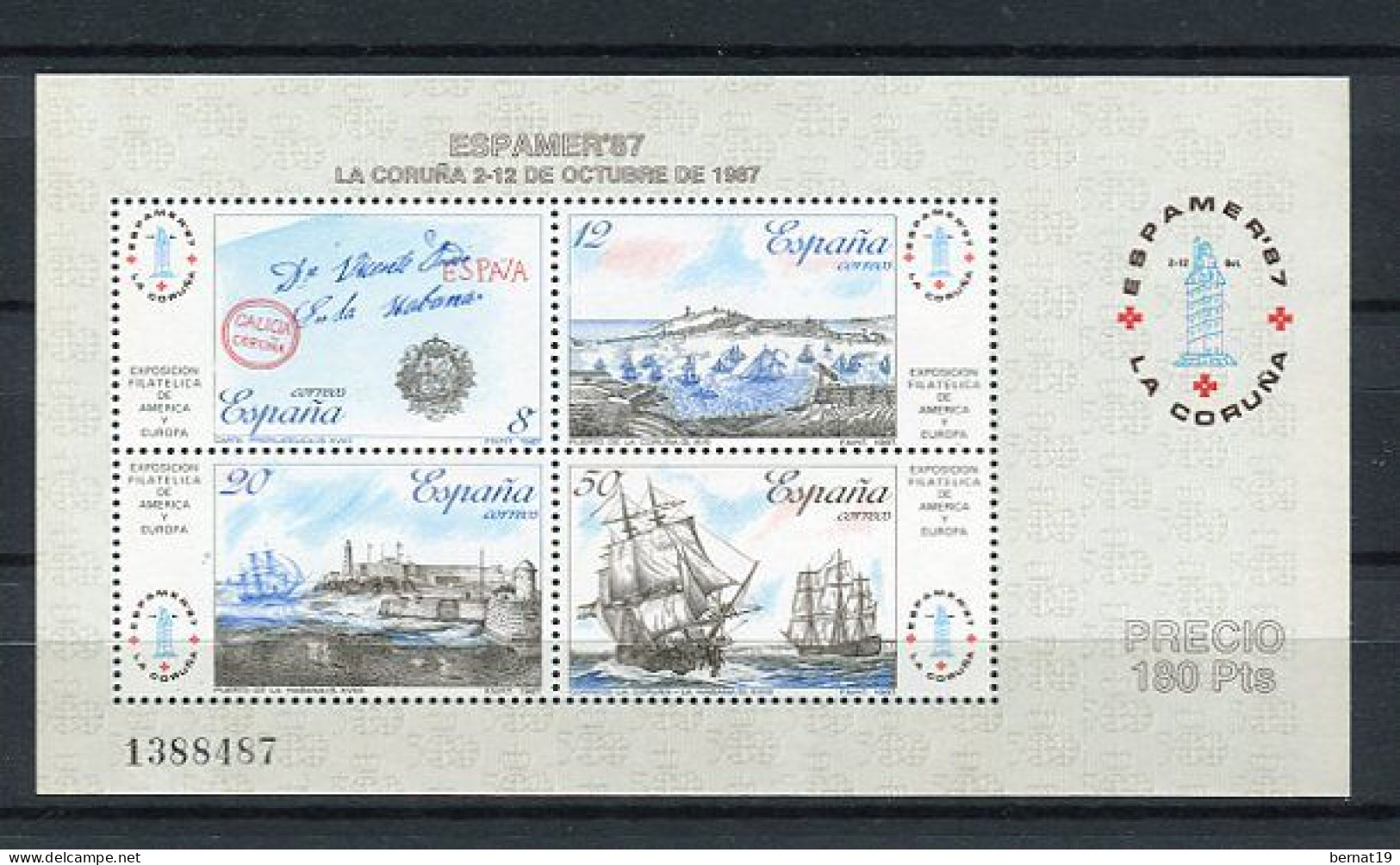 España 1987. Edifil 2916 ** MNH. - Blocs & Feuillets