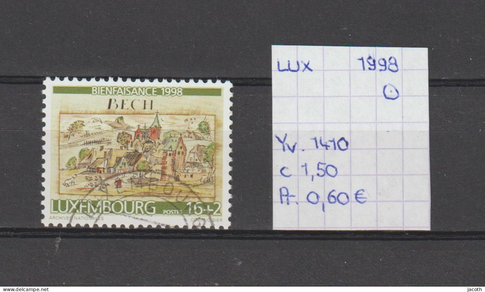 (TJ) Luxembourg 1998 - YT 1410 (gest./obl./used) - Gebraucht