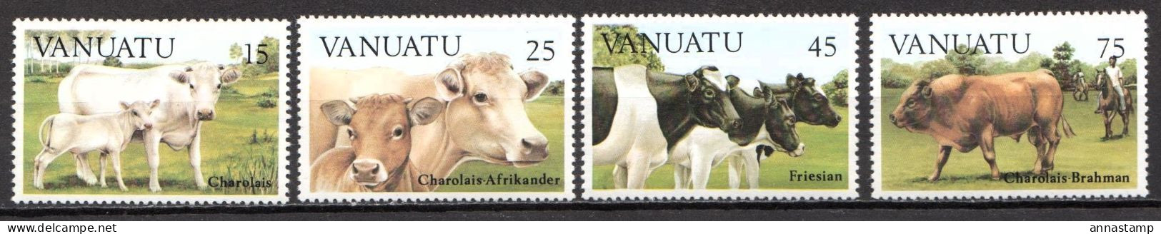 Vanuatu MNH Set - Ferme