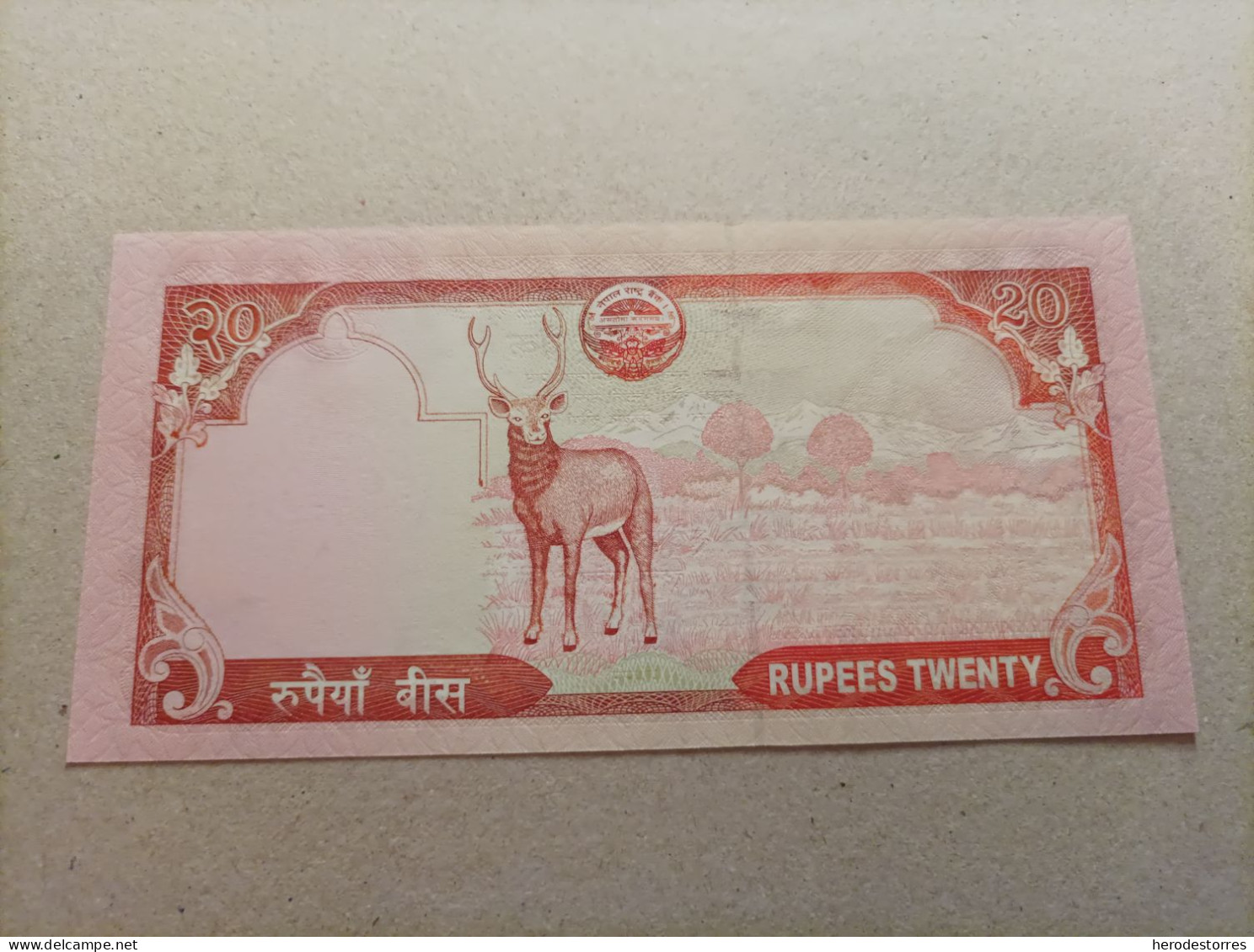 Billete De Nepal De 20 Rupias, Año 2010, UNC - Népal