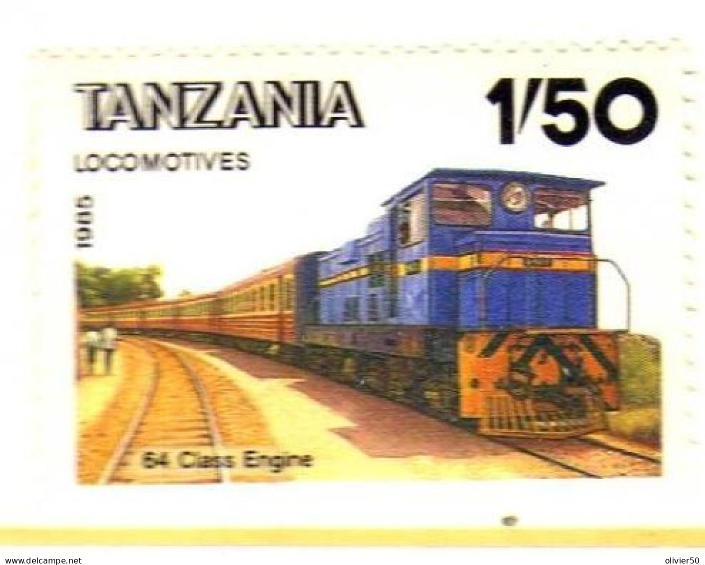 Tanzanie - 1985 - Locomotive -  Neufs** - MNH - Tanzanie (1964-...)