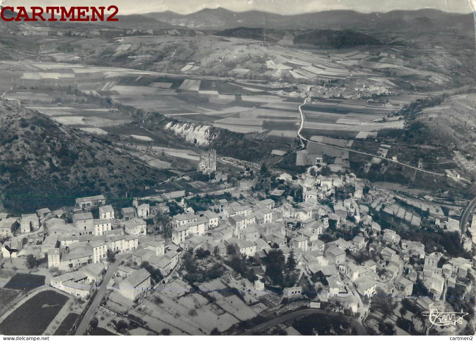 MONTAIGUT-LE-BLANC VUE AERIENNE - Montaigut